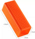 New Pet Dog Cat Hair Remover Hollow Rubber Cleaner Brush for Cars Furniture Carpet Sofa (Yellow)...
