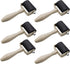 HRJZF 6 Pack Rubber Brayer Roller for Printmaking,Anti Skid Tape Construction Tools, Print,Great for Gluing Application Also,Ink and Stamping Tool...