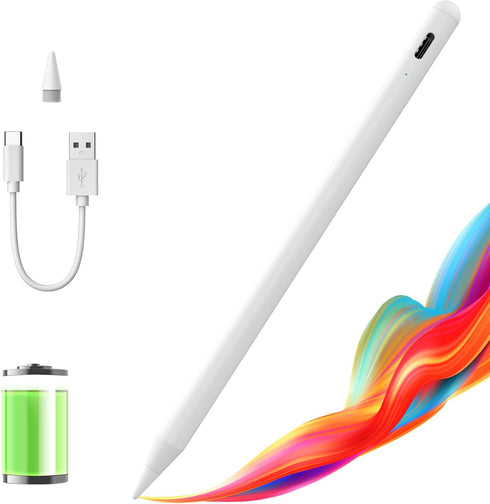 Upgraded Stylus Pen Fit for iPad Air 5th Generation Gen 10.9 Inch 2022, Fit Fit for Apple Pencil - Wireless Camera Control, Digital Battery Percen...