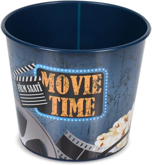 SECEN LONDON Reusable Plastic Popcorn Containers/Popcorn Bowls Set for Movie Theater Night,Washable in The Dishwasher,%100 BPA Free, Plastic Popco...