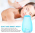 Diffuserlove Essential Oil Diffusers 200ML Remote Control Ultrasonic Mist Humidifiers BPA-Free Aromatherapy Diffuser with 7 Color Lights, Auto Shu...