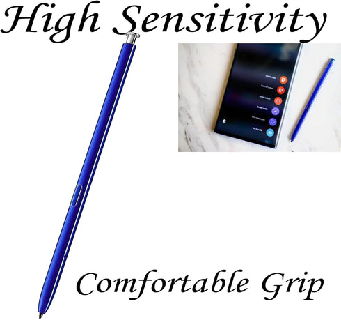Silver Galaxy Note 10 Plus Pen for Samsung Galaxy Note 10 5G Touch Screen Stylus Pen Replacement Parts for Samsung Note 10, Note 10 Plus, Note 10 ...