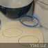 OVAL SHAPE ELLIPSE RACETRACK COOKIE CUTTER MADE IN USA PR710...