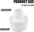 2pcs PVC Garden Hose Adapters, 1.5" NPT Male to 3/4" GHT PVC Male Adapter Sump Pump Hose Adapter PVC Pipe Connection for Swimming Pools Sump Pump ...