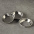 12pcs Makeup Palette Stainless Steel Small Round Paint Tray Artist Watercolours Paint Mixing Palette Tray...