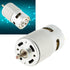 DC Motor, 60W 12 V 16000 RPM High Speed Electric Small Micro Great Moment of Force Brushless Motor Metal Gear for Power Tools...