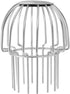 PATIKIL Gutter Guard, 304 Stainless Steel Down Pipe Filter, Anti-Blocking Line Cap Drain Cover Downspout Protector for Blockage Leaves Debris, 3 I...