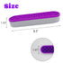 TANG SONG 1 PCS Silicone Make up Brush Holder Cosmetic Storage Box Desktop Organizers (Purple)...