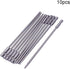 Utoolmart H3 Magnetic Hex Head Screwdriver Bits, 1/4 Inch Hex Shank 150mm Length S2 Power Tools 10 Pcs...