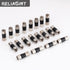 5 Pack RG6 Compression Connectors, 75 Ohm F Connector Inside Conductive washer Design Weatherproof Coax Connector, Compatible for RG6 Dual, Tri Qu...