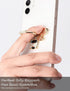 Allengel Bee Phone Ring Holder Finger Kickstand with Crystal, Cute Phone Ring Grip Holder for iPhone or Smartphone Cases, Gold Black...