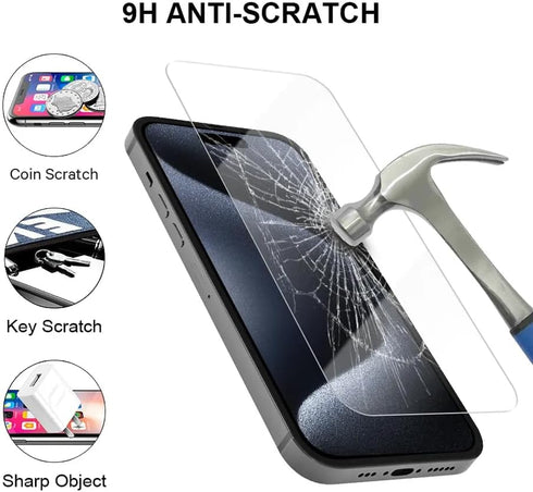 Tempered Glass Screen Protector for iPhone 13 PRO MAX, Clear (Iphone 13 PRO MAX)...