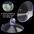ANCIRS 30 Pack 35mm Suction Cups for Glass Table Tops, Rubber Transparent Anti-Collision Sucker Pad Without Hooks for Home Decoration...
