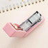 Pink 1 Set Mini Stapler with No.12 Staples, Cute Rabbit Pattern Desktop Stapler, Staple Remover, Bookbinding Machine for Paper Clips Staplers for ...