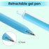 Ddaowanx Colored Gel Pens, 6 Colors Retractable Gel Ink Pens, Pastel Retractable Pretty Journaling Pens, Medium Point 0.7 mm Gift Pens,Cute Highli...