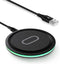 15W Wireless Charger Fast Charging Pad Compatible Samsung Galaxy S24 S23 S22 S21 S20 Ultra 5G FE S10 S9 S8 S7 S6, Note 20 10 9 8, Z Fold5/4/3/2, Z...
