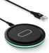 15W Wireless Charger Fast Charging Pad Compatible Samsung Galaxy S24 S23 S22 S21 S20 Ultra 5G FE S10 S9 S8 S7 S6, Note 20 10 9 8, Z Fold5/4/3/2, Z...