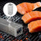 Pellet Smoker Tube 6 Inch Stainless Steel Perforated Wood Pellet Tube Smoker, Smoke Tube Box for Pellets Grill BBQ Cold Smoker Generator Tube, for...
