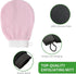 Pink Body Scrubber Exfoliating Gloves Body Scrubber Dead Skin Remover Manual Exfoliating Gloves Bath Sponges Bathing Accessories...