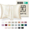 Tafts Pillow Cases - 22mm 100% Pure Mulberry 6A Silk Pillowcase for Hair & Skin with Zipper Closure, Cooling, Natural, Organic, Double Sided Silk ...