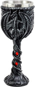 Ebros Legend Of The Thrones Drogon Blood Fire Dragon Wine Goblet Chalice 6oz Capacity Party Hosting Beverage Cup Dungeons And Dragons Gothic Fanta...