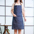 Unisex adjustable multi pocket denim apron for Chef Kitchen BBQ and Studio...