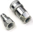 Hydraulic Quick Connect Coupler 1/4" NPT,CEKER ISO 7241-A Tractor Couplers Hydraulic Coupling...