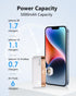 Portable Power Bank with 5,000mAh, Portable Charger 22.5W,Digital Display,Mini Battery Pack Compatible with iPhone 14/14 Pro / 14 Plus / 14 Pro Ma...