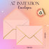 ACSTEP 25PACK 5X7 Envelopes, Luxury Rose Pink A7 Envelopes Self Seal for Weddings, Invitations, Photos, Postcards, Greeting Cards Mailing,Baby Sho...