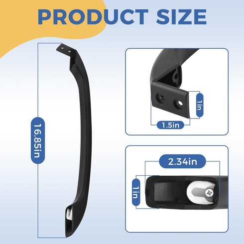 AMI PARTS 218428121 Door Handles for Refrigerator Replace 5304486361,5304504510, 242059506?5304504509, AP6036332, 242059503...
