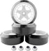 4PCS 12mm Hub Wheels,1 : 10 Hard Plastic RC Drift Cars Tires for Traxxas HSP Tamiya HPI Kyosho On-Road Drifting Car(White)...