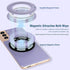 Nillkin Universal Magnet Sticker Stand for All Smartphones & iPhone Series, Strong Magnetic Stickers Compatible with MagSafe Accessories and Qi Wi...
