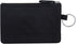 Iconic Zip ID Case Card Holder for Women,Signature Cotton Coin Purse with Id Window,RFID Blocking Change Pouch with Key Chain(BLACK)...