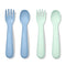 OXO Tot Plastic Fork and Spoon Set - Opal and Dusk...