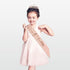 BRT Bearingshui 6th Birthday Sash and Tiara for Girls, Rose Gold Birthday Sash, Tiara & Cake Topper Set...