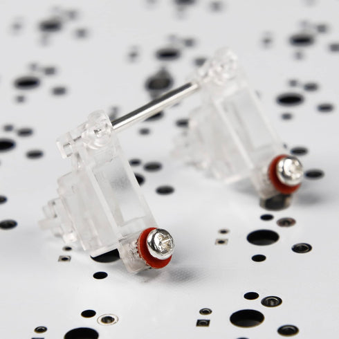 Gateron V2 Clear Stabilizers PCB Mount Screw in Stabilizer Customized Distance No Dropping Wire for Mx Mechanical Keyboard PCB (Gateron Stab V2 Cl...