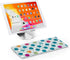 Spanish Wireless Bluetooth Functional Shortcuts Color Keyboard Compatible for iPad, iPad Pro,iPhone,iOS,Mac OS,Android Tablets,Windows(Battery Not...