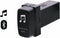 Car Bluetooth Music Adapter Module Panel Installation AUX Output Use for Mitsubishi,ASX,Lancer,Outlander,Pajero,Fortis...