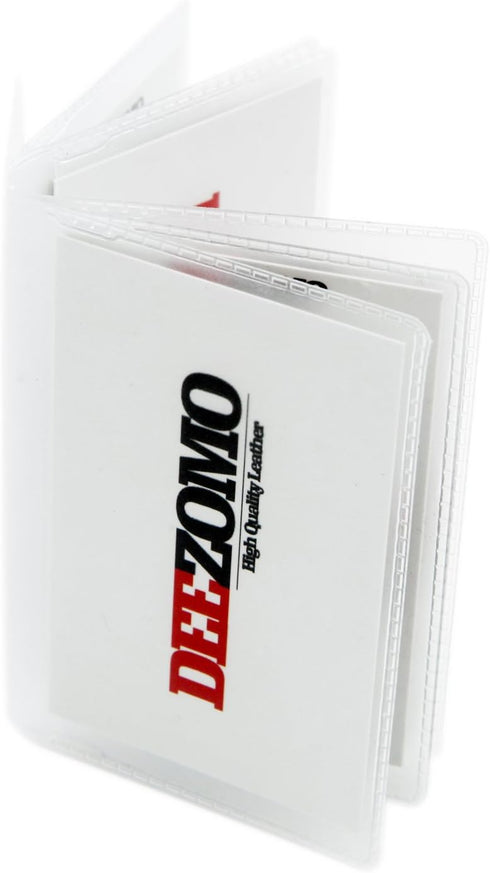 SET OF 2 Wallet Inserts Replacement 6 Page Card Holder for Bifold or Trifolds Wallet...