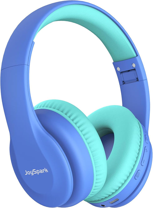 JoySpark Kids Bluetooth Headphones, Lightweight Kids Wireless Headphones for Kids, 85/94dB Volume Limited, 60 Hours Playtime, Bluetooth 5.3, Over-...