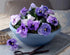 The HC Companies 12 Inch Garden Bowl Planter - Shallow Plant Pot with Drainage Plug for Indoor Outdoor Flowers, Herbs, Slate Blue...