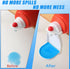 Laundry Detergent Cup Holder & Drip Tray (Pack of 2), Detergent Drip Catcher with Fixed Screw & Removable Silicone Mat, Blue...