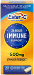 Ester-C Vitamin C, 500mg Tablets, 60-Count, Unflavored (Packaging May Vary)...