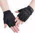 Kids Half Finger Sports Gloves with Grip - Non-slip Gel Monkey Bar Glove, Protective Dirt Bike, Cycling, Fishing, Climbing, Gymnastics Glove for B...