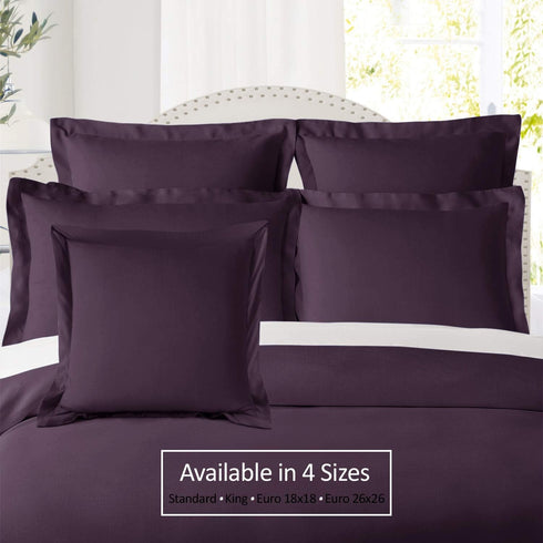Nestl Soft Pillow Shams Set of 2 - Double Brushed Microfiber Pillow Covers - Hotel Style Premium Bed Pillow Cases, with 1.5” Decorative Flange, St...