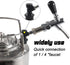 PERA Corny Keg Quick Disconnect Ball Lock Disconnect Set with Stainless Steel Swivel Nut for Home Brewing Beer Keg System (PACK OF 8)...