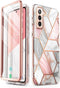 i-Blason Cosmo Case for Samsung Galaxy S22 Plus (2022), Slim Stylish Protective Bumper Case with Built-in Screen Protector (Marble)...