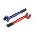 Bike or Motorcycle Chain Washer, Cleaning Brush 2 Pcs (Color, Blue and Red)...