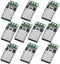 10PCS USB 3.1 Type C Connector 24 Pins Male Plug Socket Receptacle Adapter to Solder Wire & Cable 24P PCB Board Support Module...