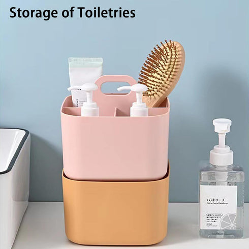 Multipurpose Caddy Organizer Stackable Plastic Caddy with Handle Cleaning Caddy Craft Tote Desk Makeup Caddy Art Separable Organizers and Storage ...